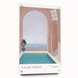Contemporary Art Prints – Modern Poolside Decor Inspired by Moroccan Style
