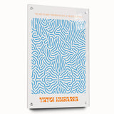 Contemporary Canvas Art – Modern Abstract Print Inspired by Yayoi Kusama