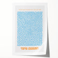 Contemporary Canvas Art – Modern Abstract Print Inspired by Yayoi Kusama
