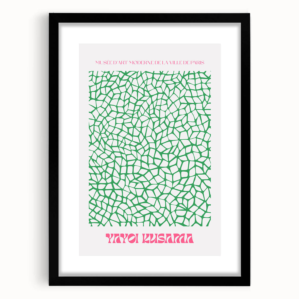 Modern Wall Decor – Contemporary Canvas Art with Abstract Green Pattern