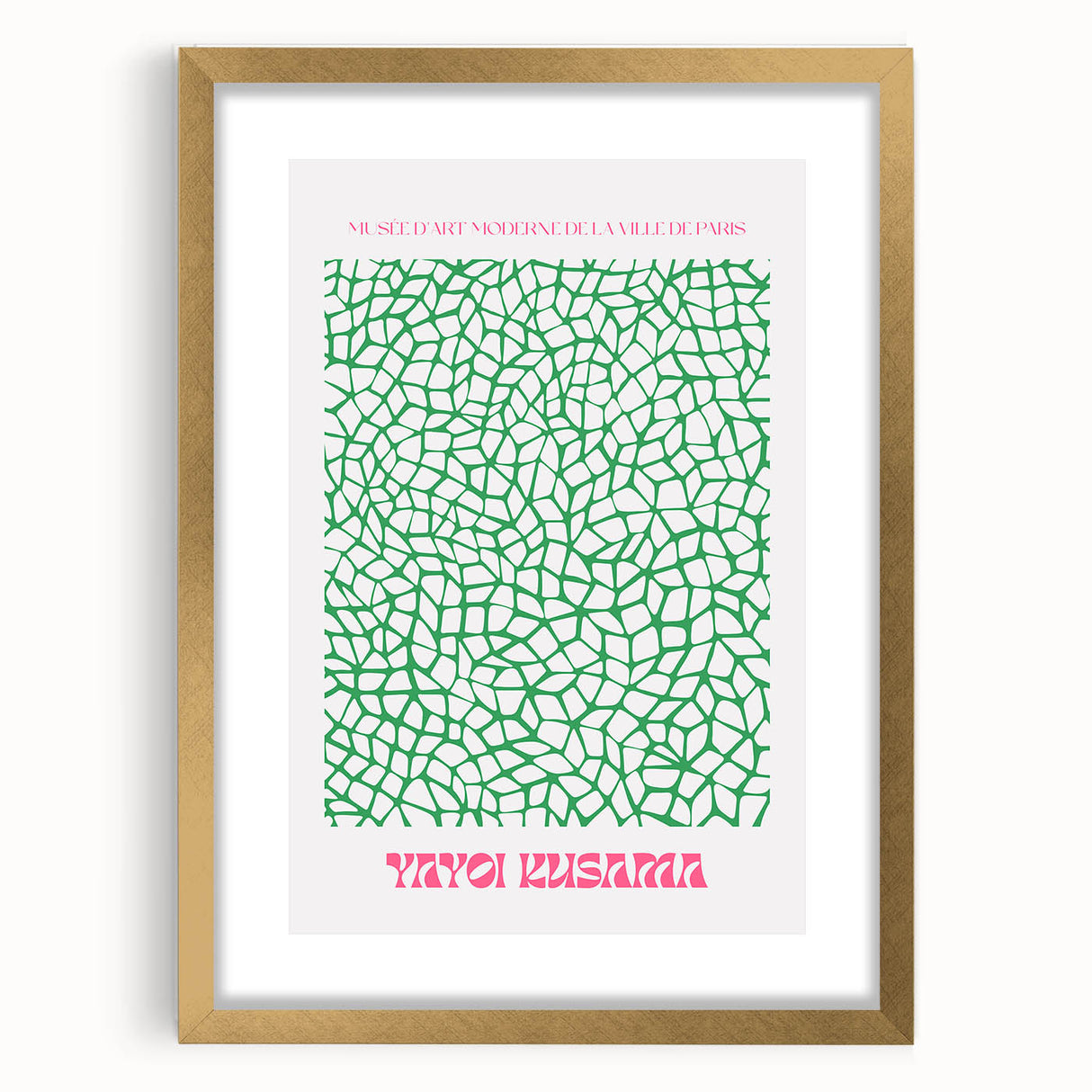 Modern Wall Decor – Contemporary Canvas Art with Abstract Green Pattern