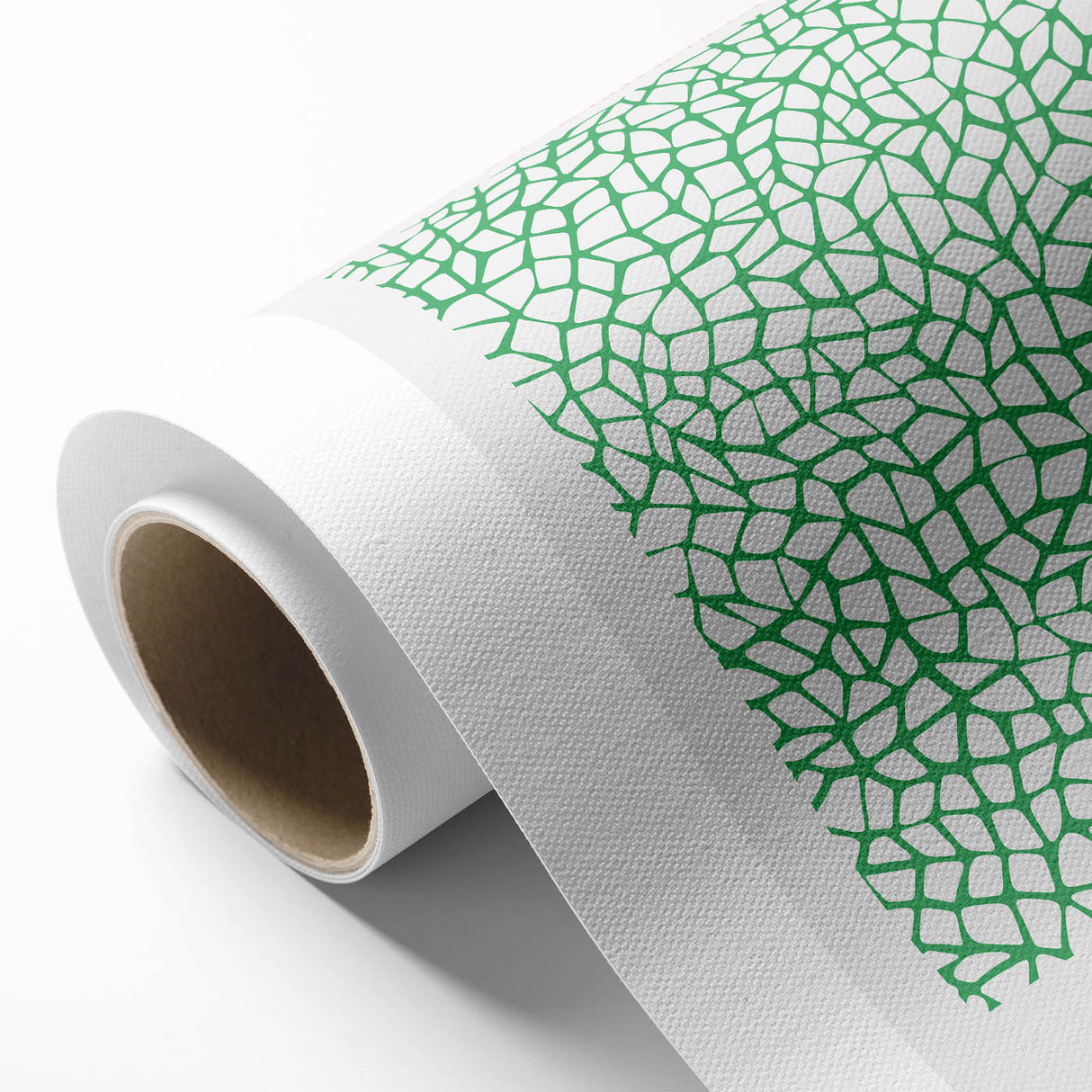 Modern Wall Decor – Contemporary Canvas Art with Abstract Green Pattern