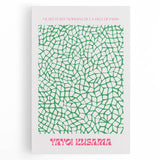 Modern Wall Decor – Contemporary Canvas Art with Abstract Green Pattern