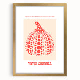 Modern Wall Art – Contemporary Canvas with Yayoi Kusama’s Pumpkin Design