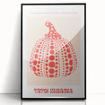 Modern Wall Art – Contemporary Canvas with Yayoi Kusama’s Pumpkin Design