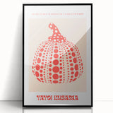 Modern Wall Art – Contemporary Canvas with Yayoi Kusama’s Pumpkin Design