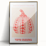 Modern Wall Art – Contemporary Canvas with Yayoi Kusama’s Pumpkin Design