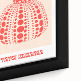 Modern Wall Art – Contemporary Canvas with Yayoi Kusama’s Pumpkin Design