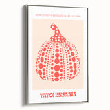 Modern Wall Art – Contemporary Canvas with Yayoi Kusama’s Pumpkin Design