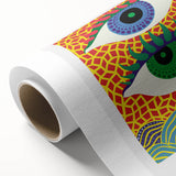 Contemporary Canvas Art – Abstract Eye Design Inspired by Yayoi Kusama