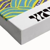 Contemporary Canvas Art – Abstract Eye Design Inspired by Yayoi Kusama