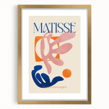 Contemporary Canvas Art – Modern Abstract Design Inspired by Matisse