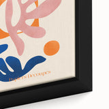 Contemporary Canvas Art – Modern Abstract Design Inspired by Matisse