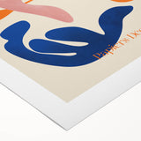 Contemporary Canvas Art – Modern Abstract Design Inspired by Matisse