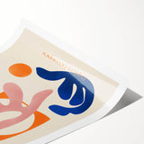 Contemporary Canvas Art – Modern Abstract Design Inspired by Matisse