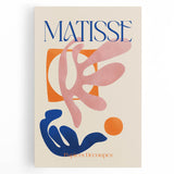 Contemporary Canvas Art – Modern Abstract Design Inspired by Matisse