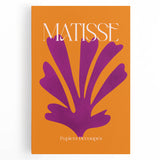 Modern Wall Decor – Contemporary Canvas Art Inspired by Matisse’s Cutouts