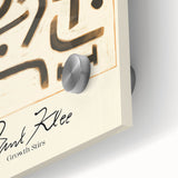 Modern Abstract Wall Art – Paul Klee-Inspired Contemporary Canvas Print