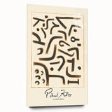 Modern Abstract Wall Art – Paul Klee-Inspired Contemporary Canvas Print