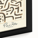 Modern Abstract Wall Art – Paul Klee-Inspired Contemporary Canvas Print