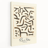 Modern Abstract Wall Art – Paul Klee-Inspired Contemporary Canvas Print