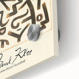 Modern Abstract Wall Art – Paul Klee-Inspired "Comedians Handbill" Print