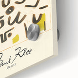 Modern Abstract Wall Art – Paul Klee-Inspired "Gesetz" Canvas Print