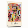 Modern Abstract Wall Art – Paul Klee-Inspired "Park Bei Lu" Canvas Print