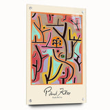 Modern Abstract Wall Art – Paul Klee-Inspired "Park Bei Lu" Canvas Print