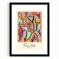 Modern Abstract Wall Art – Paul Klee-Inspired "Park Bei Lu" Canvas Print