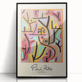 Modern Abstract Wall Art – Paul Klee-Inspired "Park Bei Lu" Canvas Print