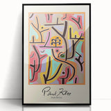 Modern Abstract Wall Art – Paul Klee-Inspired "Park Bei Lu" Canvas Print