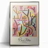 Modern Abstract Wall Art – Paul Klee-Inspired "Park Bei Lu" Canvas Print