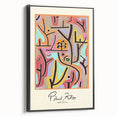 Modern Abstract Wall Art – Paul Klee-Inspired "Park Bei Lu" Canvas Print
