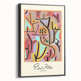 Modern Abstract Wall Art – Paul Klee-Inspired "Park Bei Lu" Canvas Print