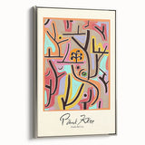 Modern Abstract Wall Art – Paul Klee-Inspired "Park Bei Lu" Canvas Print