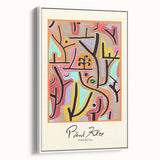 Modern Abstract Wall Art – Paul Klee-Inspired "Park Bei Lu" Canvas Print