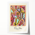 Modern Abstract Wall Art – Paul Klee-Inspired "Park Bei Lu" Canvas Print