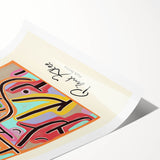 Modern Abstract Wall Art – Paul Klee-Inspired "Park Bei Lu" Canvas Print