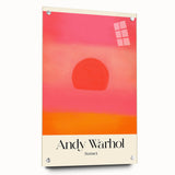 Contemporary Art Prints - Abstract Modern Sunset Canvas Wall Decor