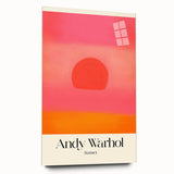 Contemporary Art Prints - Abstract Modern Sunset Canvas Wall Decor