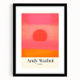 Contemporary Art Prints - Abstract Modern Sunset Canvas Wall Decor