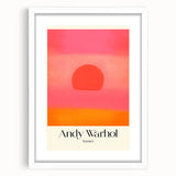 Contemporary Art Prints - Abstract Modern Sunset Canvas Wall Decor