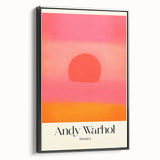 Contemporary Art Prints - Abstract Modern Sunset Canvas Wall Decor