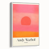 Contemporary Art Prints - Abstract Modern Sunset Canvas Wall Decor