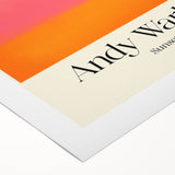 Contemporary Art Prints - Abstract Modern Sunset Canvas Wall Decor