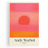 Contemporary Art Prints - Abstract Modern Sunset Canvas Wall Decor