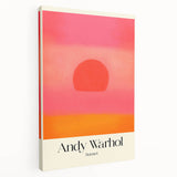 Contemporary Art Prints - Abstract Modern Sunset Canvas Wall Decor
