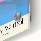 Contemporary Art Prints - Modern Wall Decor with Abstract Sunset Design