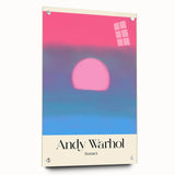 Contemporary Art Prints - Modern Wall Decor with Abstract Sunset Design